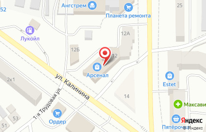 Магазин автозапчастей Командир в Нижнем Новгороде на карте