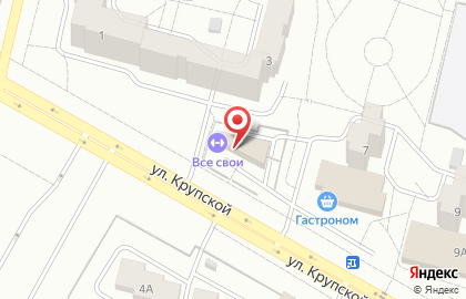 Вобла в Центральном районе на карте