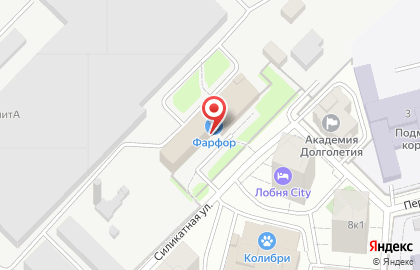 Идеальный Камень в Лобне на карте