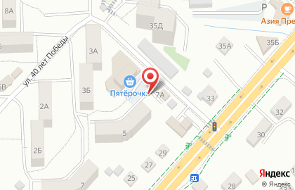 Олимп на улице 40-летия Победы на карте