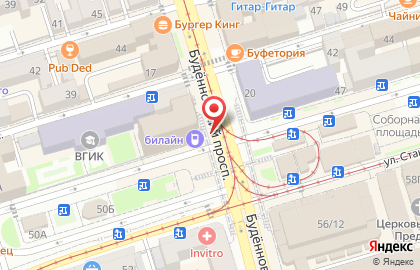Микрофинансовая организация Моменто Деньги на Буденновском проспекте на карте