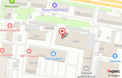 НН на проспекте Гагарина на карте