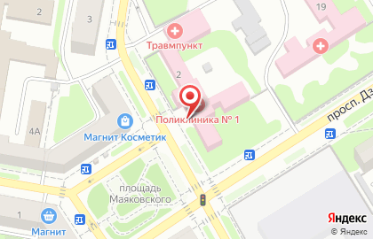 Страховая компания СОГАЗ-Мед на проспекте Дзержинского на карте