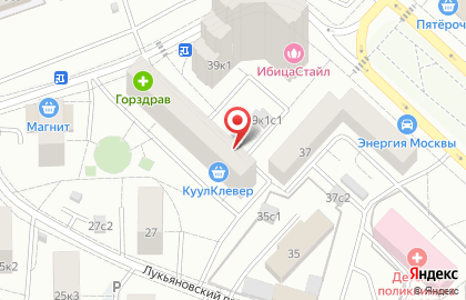 Магазин мясной продукции на бульваре Маршала Рокоссовского на карте