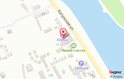 Туристическая стоянка Ксения на карте