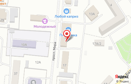 Универсальный магазин Дачник на карте