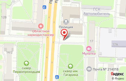 Сити-форматы от Север на проспекте Гагарина на карте