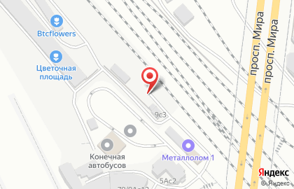 Цветочный магазин Пионы24.рф на карте