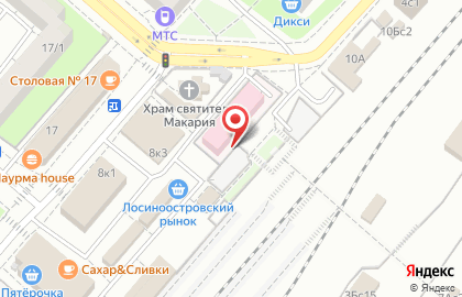 Линкор Компания на Бабушкинской на карте
