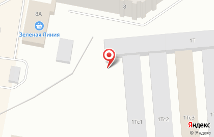 Автостоянка в Красноярске на карте
