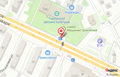 Банкомат СберБанк на улице 9 Января, 108/2 на карте