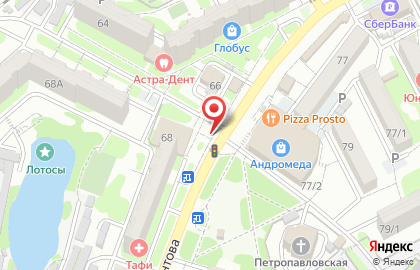 Киоск по продаже курицы-гриль на улице Лермонтова на карте