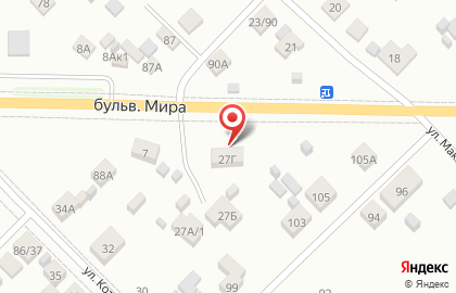 Служба эвакуации на улице Мира на карте