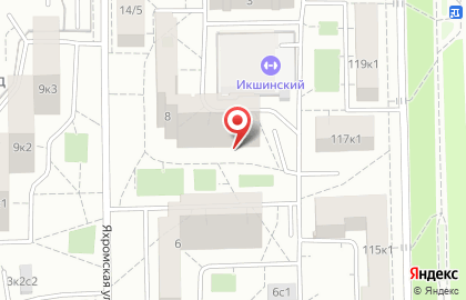 Сервисный центр по ремонту бытовой техники Галактика на Яхромской улице на карте