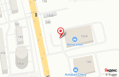Автоцентр Lucky Motors в Чкаловском районе на карте