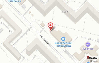 Мебельный центр Мебельград Европейский на карте