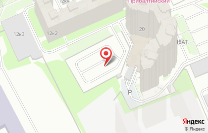 Автостоянка в Санкт-Петербурге на карте