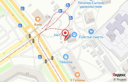 Киоск по продаже цветов в Коммунарском переулке на карте