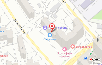 Медицинский центр Новые Методы на Уральской улице на карте