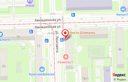 Парикмахерская Len 16CITY на карте