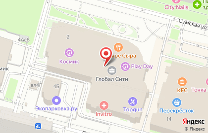 Бутик мармелада Tip-Top на Днепропетровской улице на карте