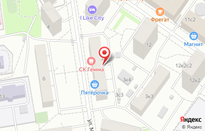 А5 Сеть Аптек на Волжской (ул Малышева) на карте