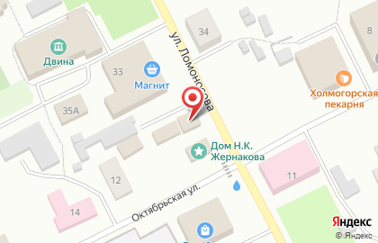 Продовольственный магазин Руслан на улице Ломоносова на карте