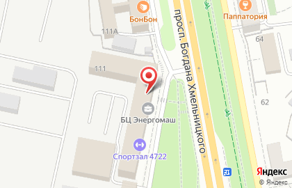 Филиал по Белгородской области Охрана Росгвардии в Белгороде на карте