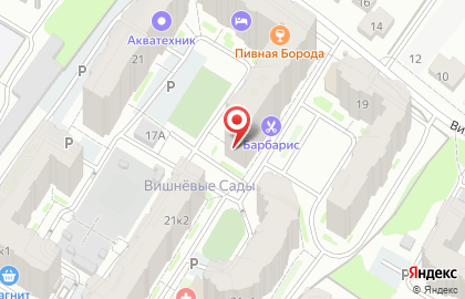 Магазин Продукты Белоруссии на Вишнёвой улице на карте