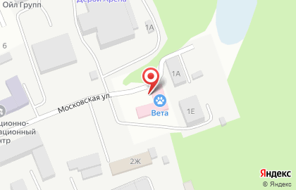 Ветеринарно-диагностический центр Вета на Московской улице на карте