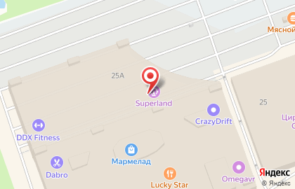 Фитнес-клуб DDX Fitness на карте