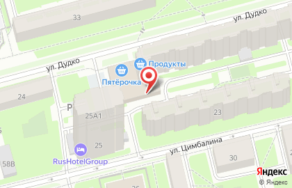 Автосервис Гараж в Санкт-Петербурге на карте