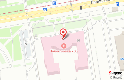 Клинический центр УралВагонЗавод на карте