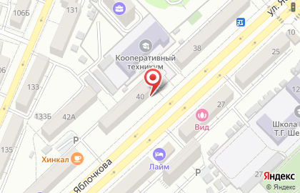 Адвокатские кабинеты Кудрявцевой Н.В. и Морозовой Л.Ф. на карте