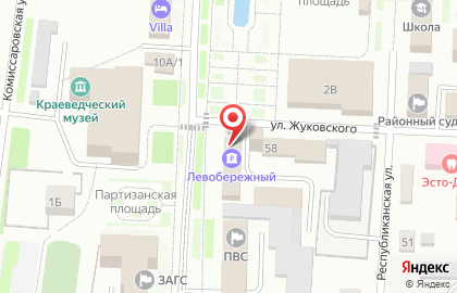 Банкомат Левобережный в Новосибирске на карте
