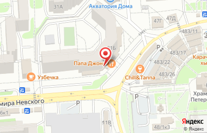 Аптека Экона на улице Владимира Невского, 31б на карте