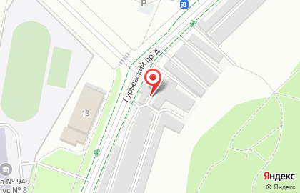 Автостоянка Мгса в Южном Орехово-Борисово на карте