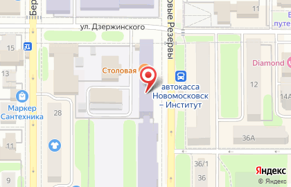 Торгово-сервисный центр Штрих на улице Трудовые Резервы на карте