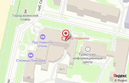 Пур-Наволок на карте