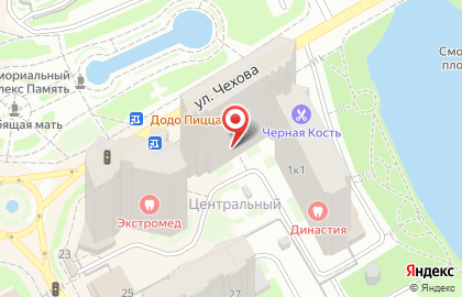 Магазин эротических товаров Kiss-kiss на улице Чехова на карте