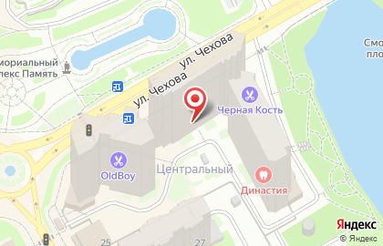 Международная школа математики и программирования для детей Алгоритмика на улице Чехова на карте