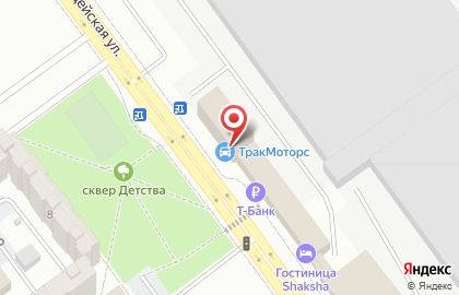Density на Гвардейской улице на карте