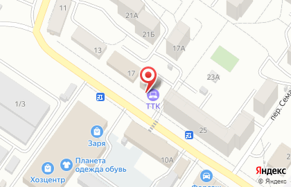 Телекоммуникационная компания ТТК на Вокзальной улице на карте