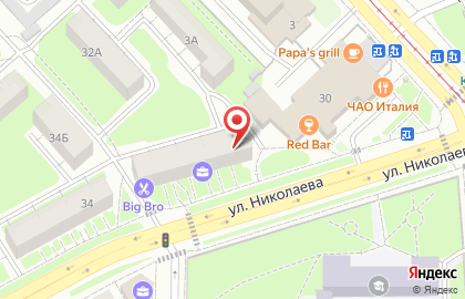 Центр здорового сна на улице Николаева на карте