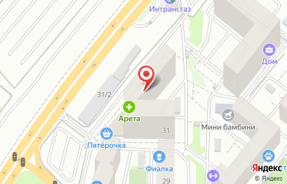СМК на улице Антонова-Овсеенко на карте