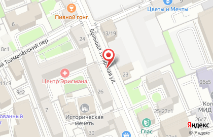 Настройка программ метро Новокузнецкая на карте