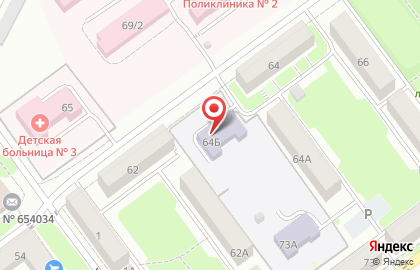 Детский сад №209 в Кузнецком районе на карте
