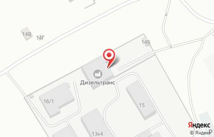 Транспортная компания Дизельтранс на улице Строителей на карте