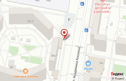 Магазин фруктов, овощей и кондитерских изделий Орловчанка на улице Академика Анохина на карте
