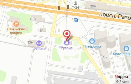 ТТК в Воронеже на карте